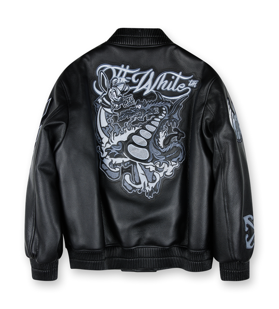 Dragon Full Lea Over Varsity Black