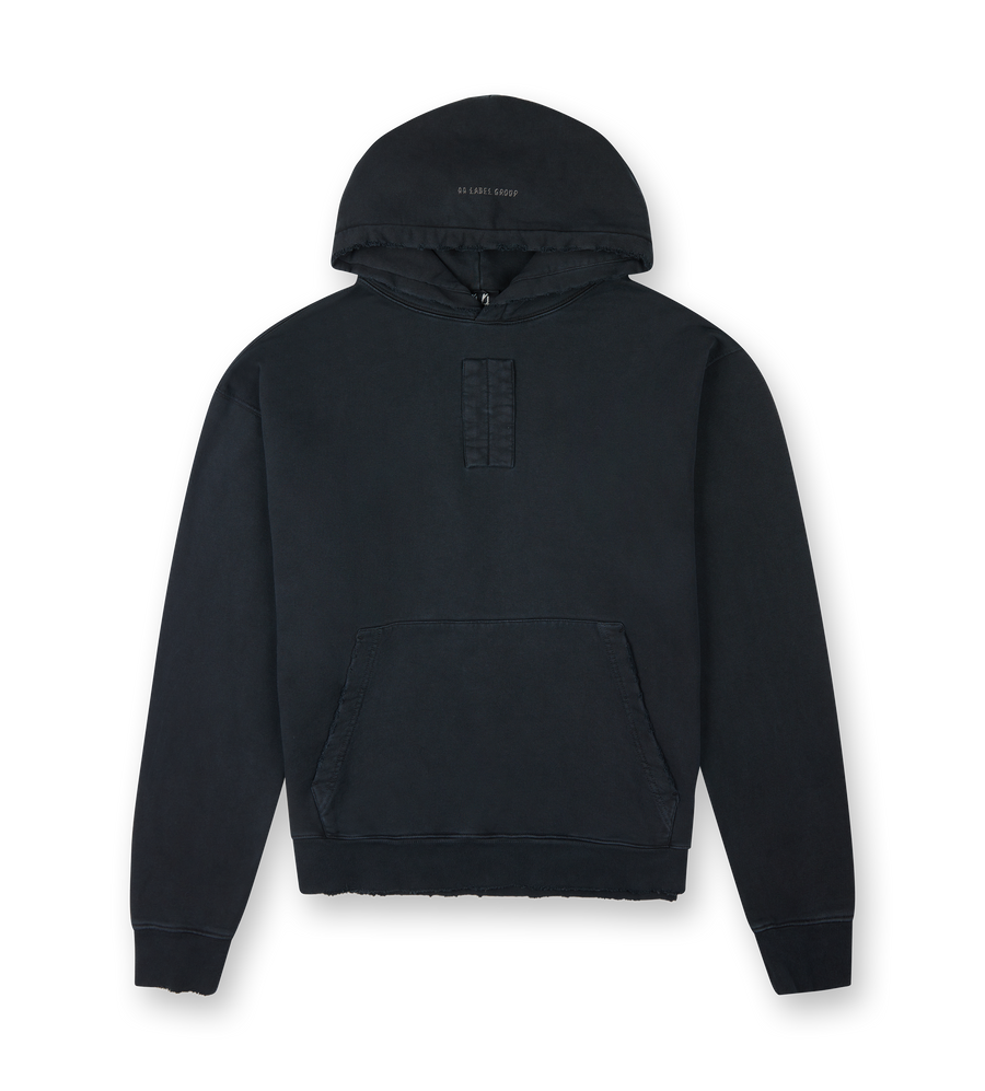 Lasered Classic Hoodie Black