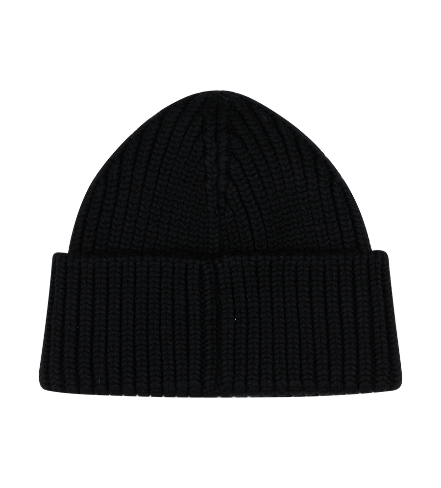 Cotton Beanie Black