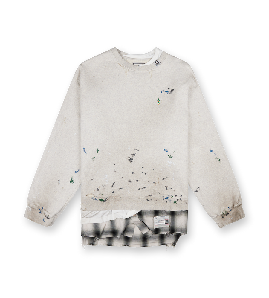 Triple Layered Pullover White