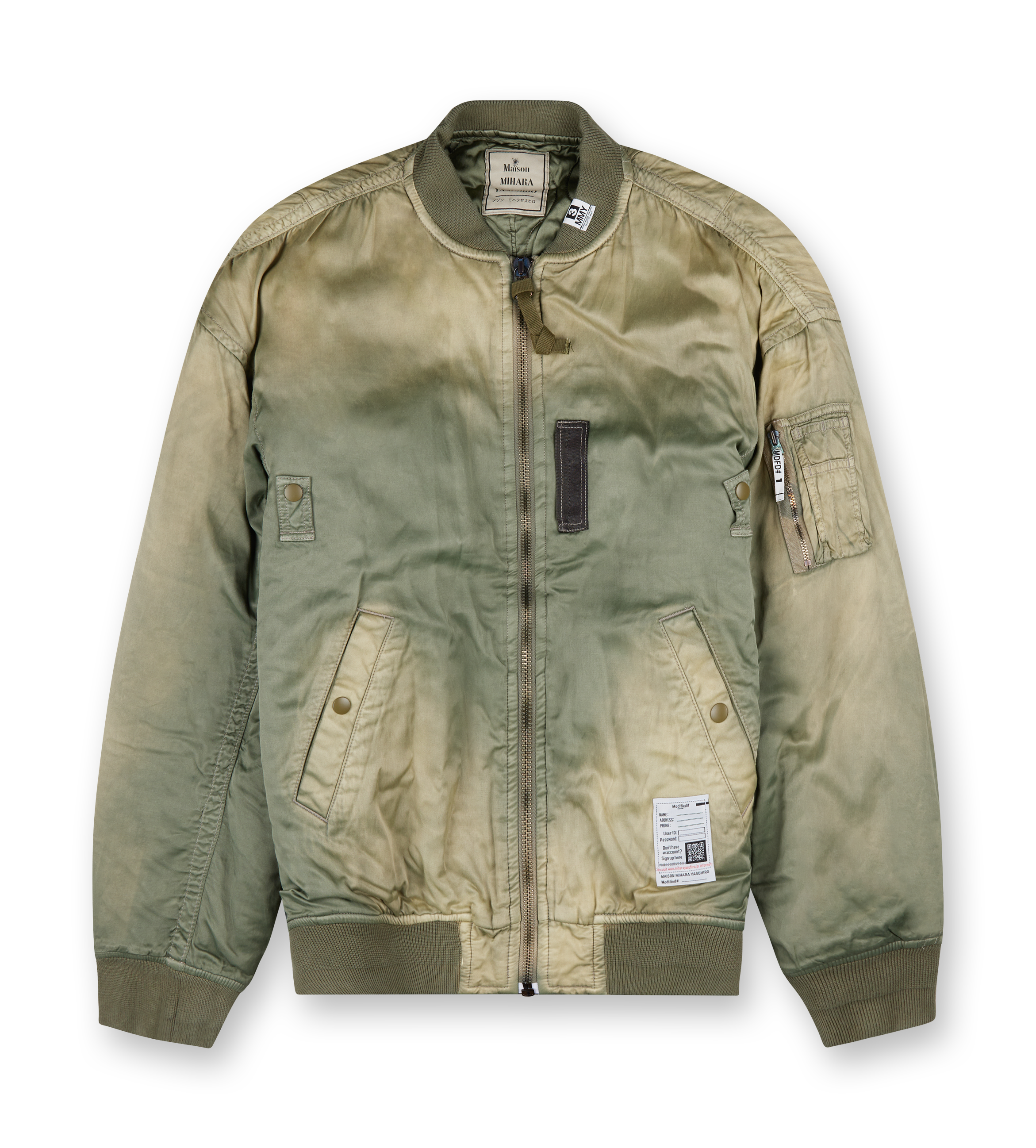 Aged Flight Jacket Khaki