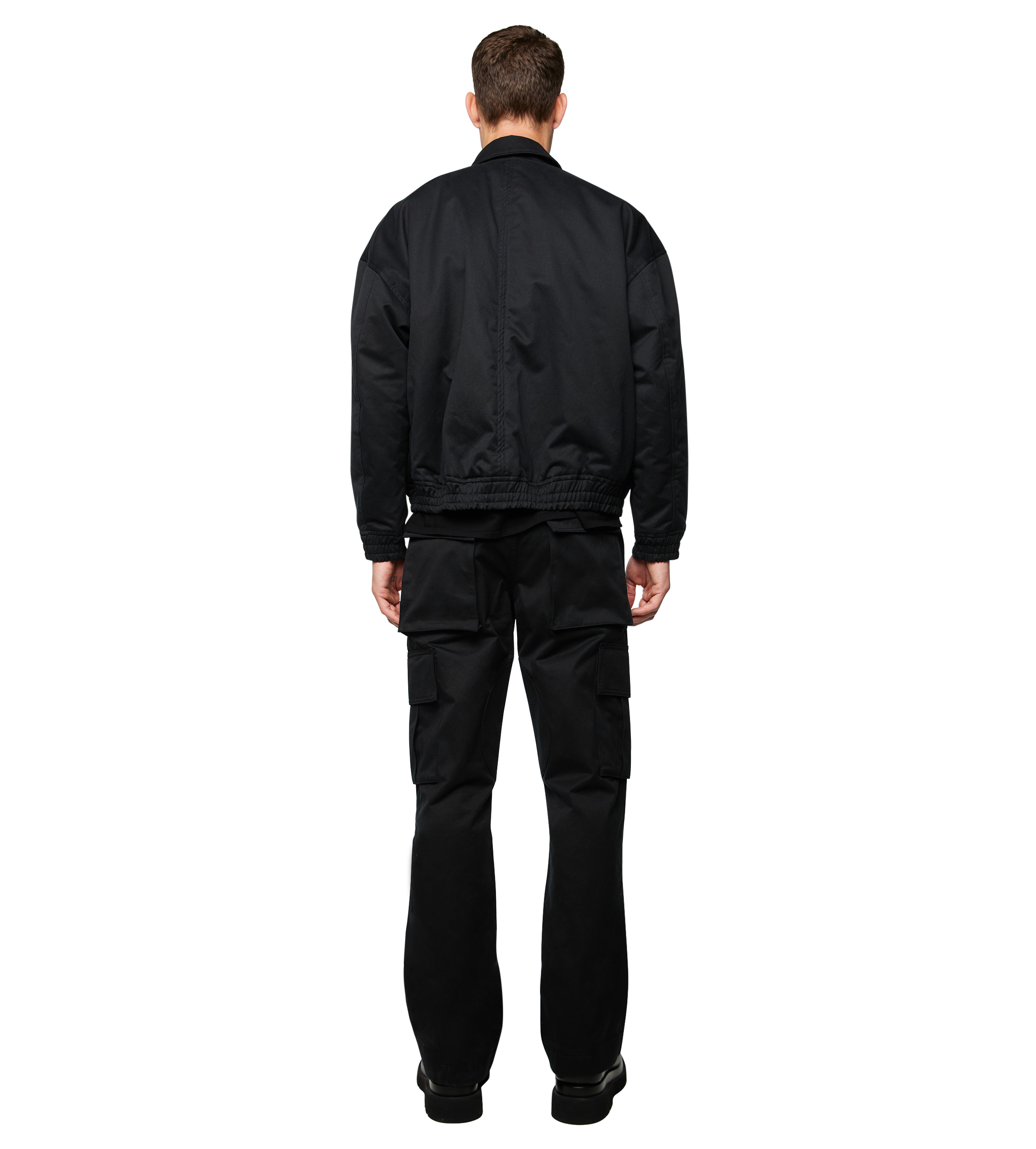 Nahmias x FOUR Canvas Bomber Jacket Black