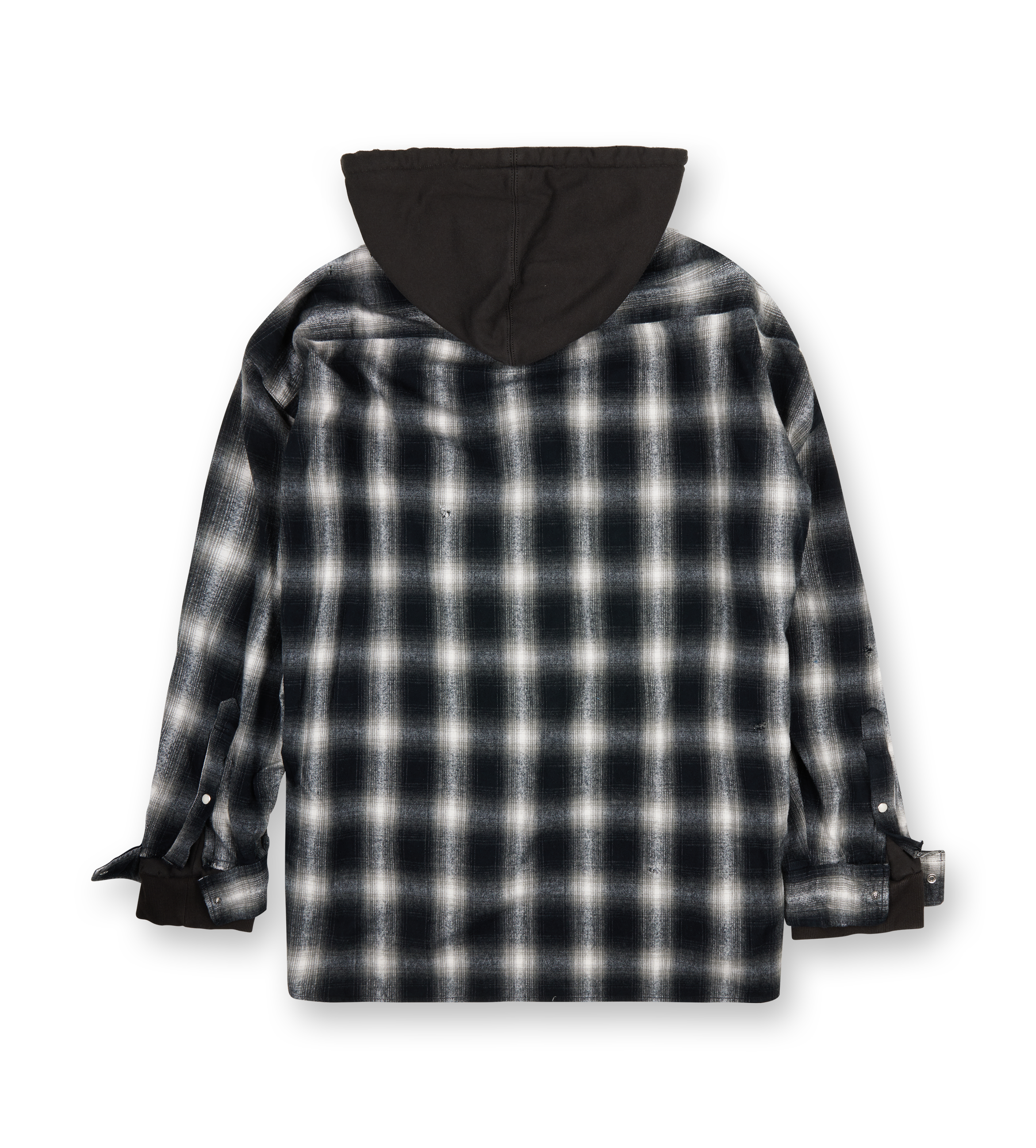 Hood Combined Check Shirt