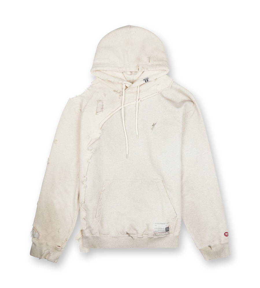 Layered Hoodie White