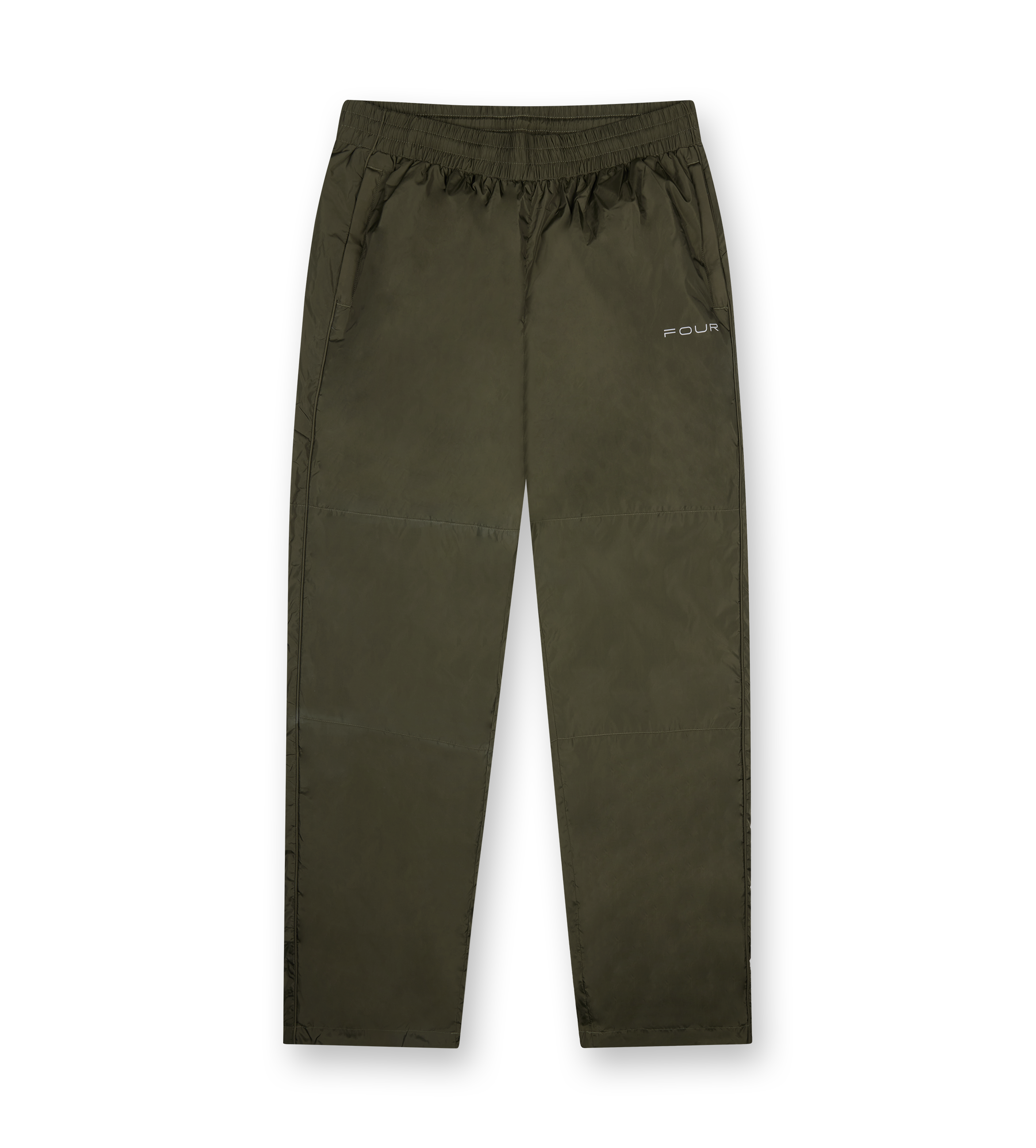 Sport Windbreaker Nylon Pants Moss Green