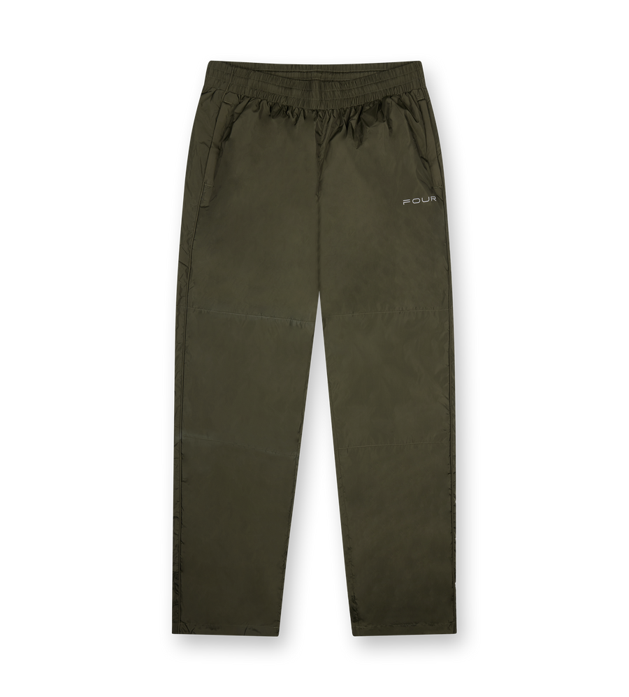 Sport Windbreaker Nylon Pants Moss Green