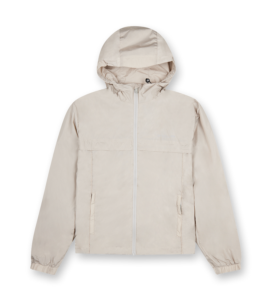 Sport Windbreaker Nylon Jacket Mushroom Grey