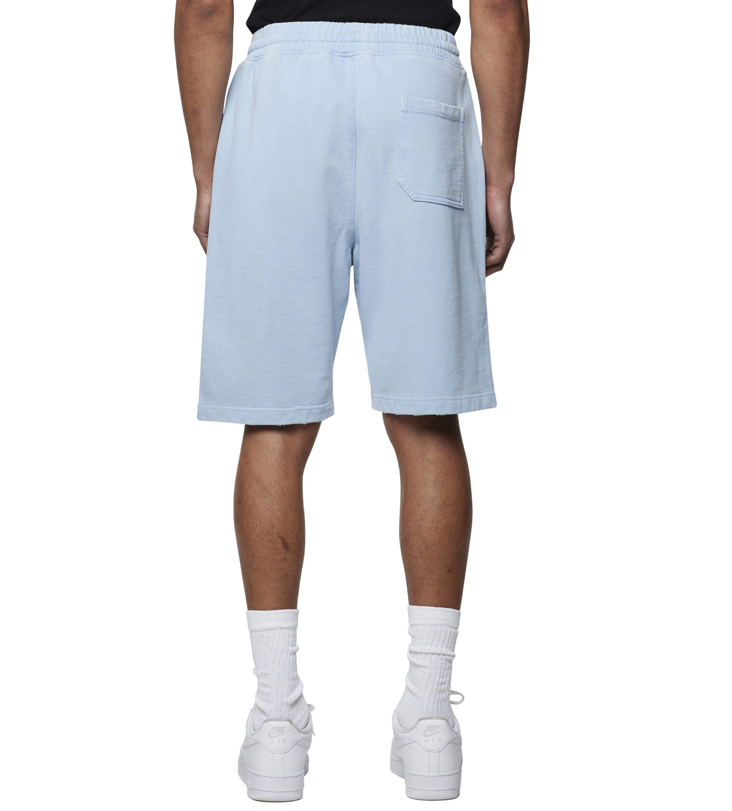 Circles Shorts Washed Ice Blue