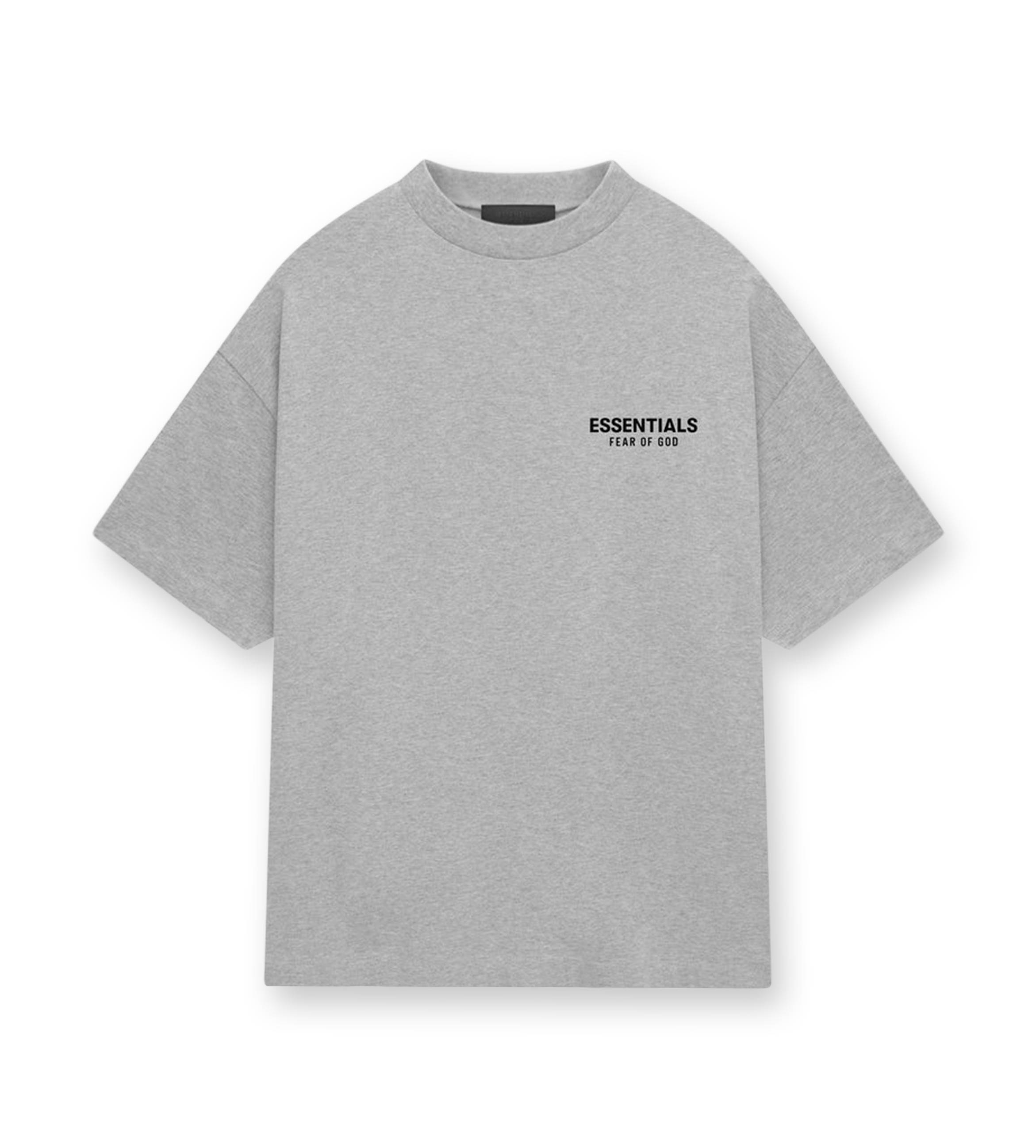 Jersey Crewneck T-shirt Light Heather Gray