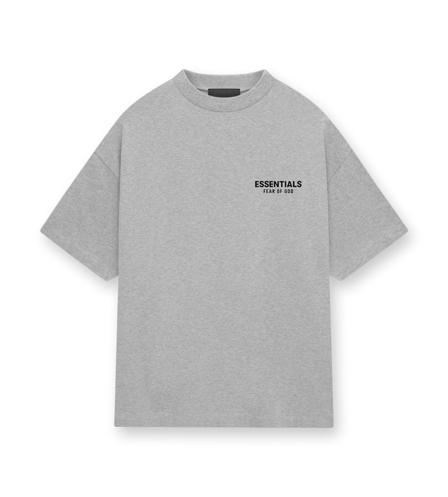 Jersey Crewneck T-shirt Light Heather Gray