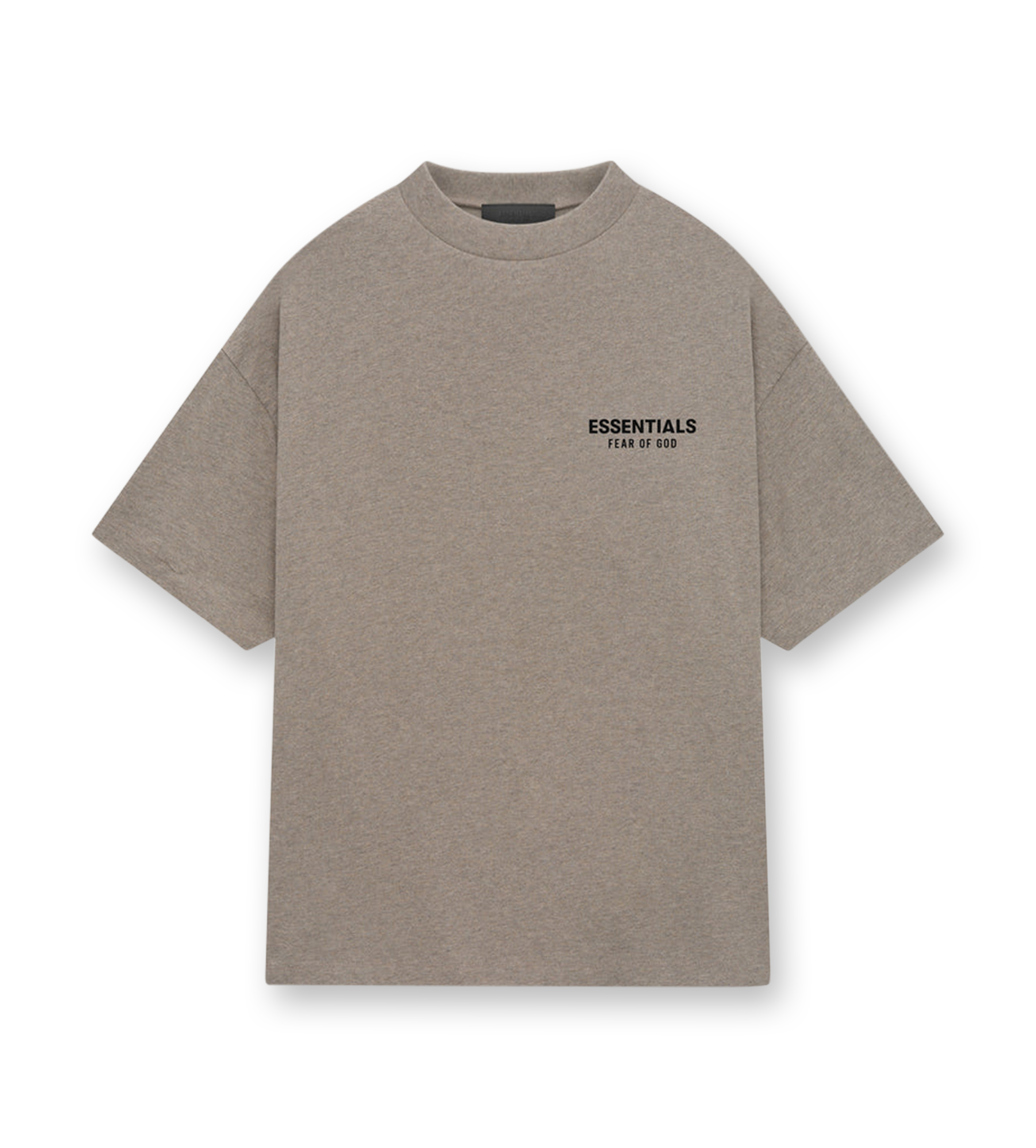 Jersey Crewneck T-shirt Heather Gray