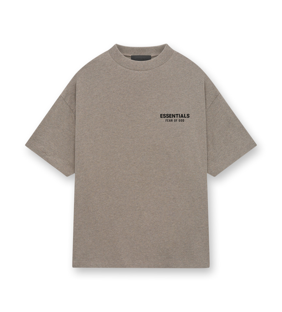 Jersey Crewneck T-shirt Heather Gray