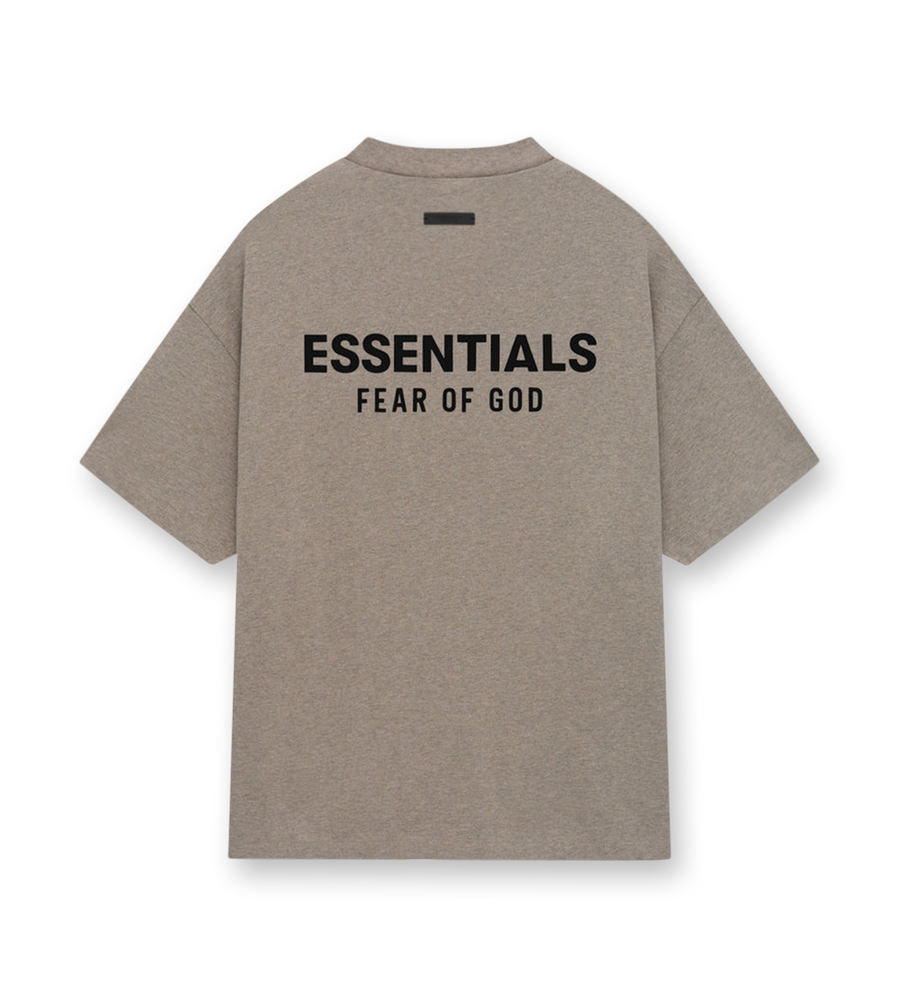 Jersey Crewneck T-shirt Heather Gray