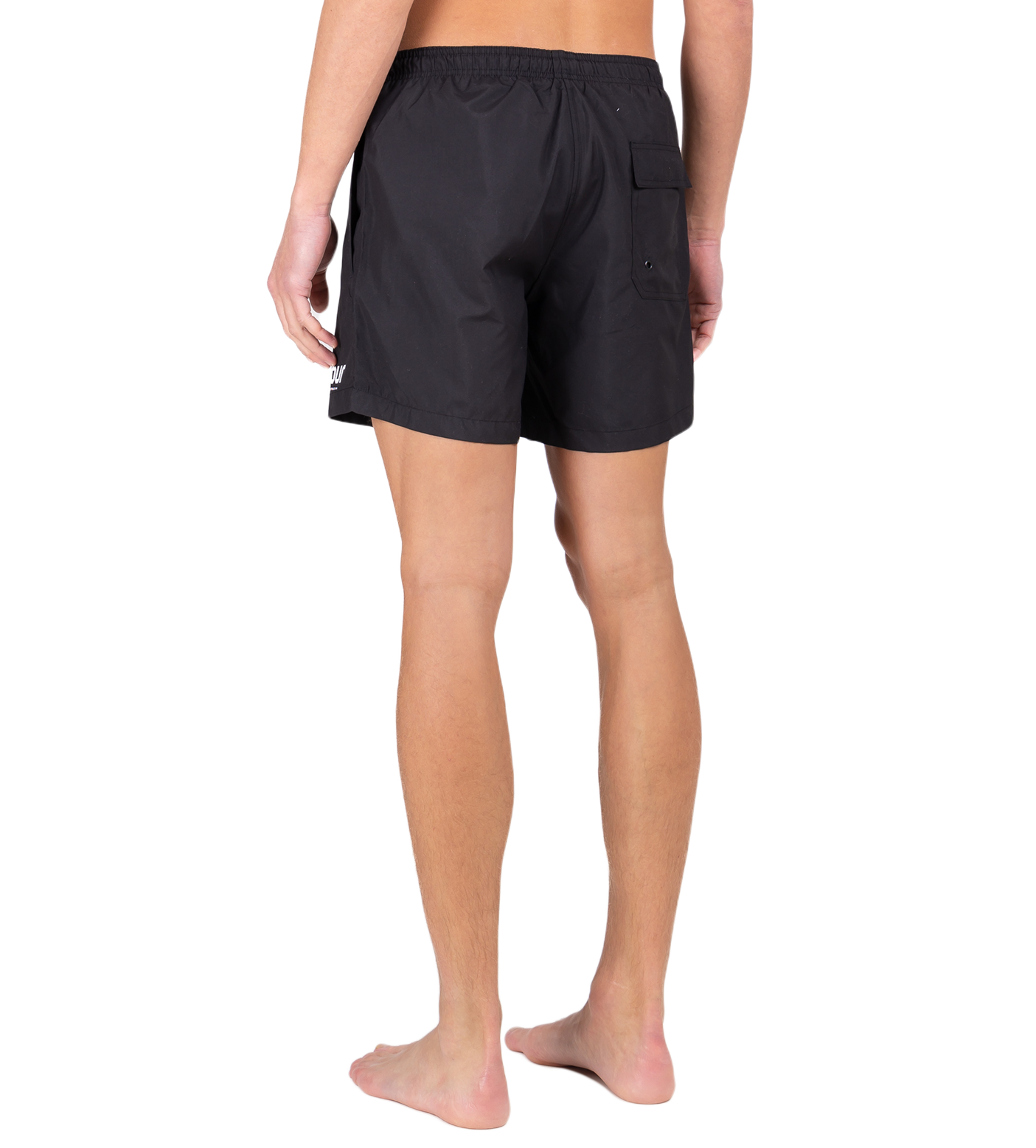 Logo Swim Shorts Black