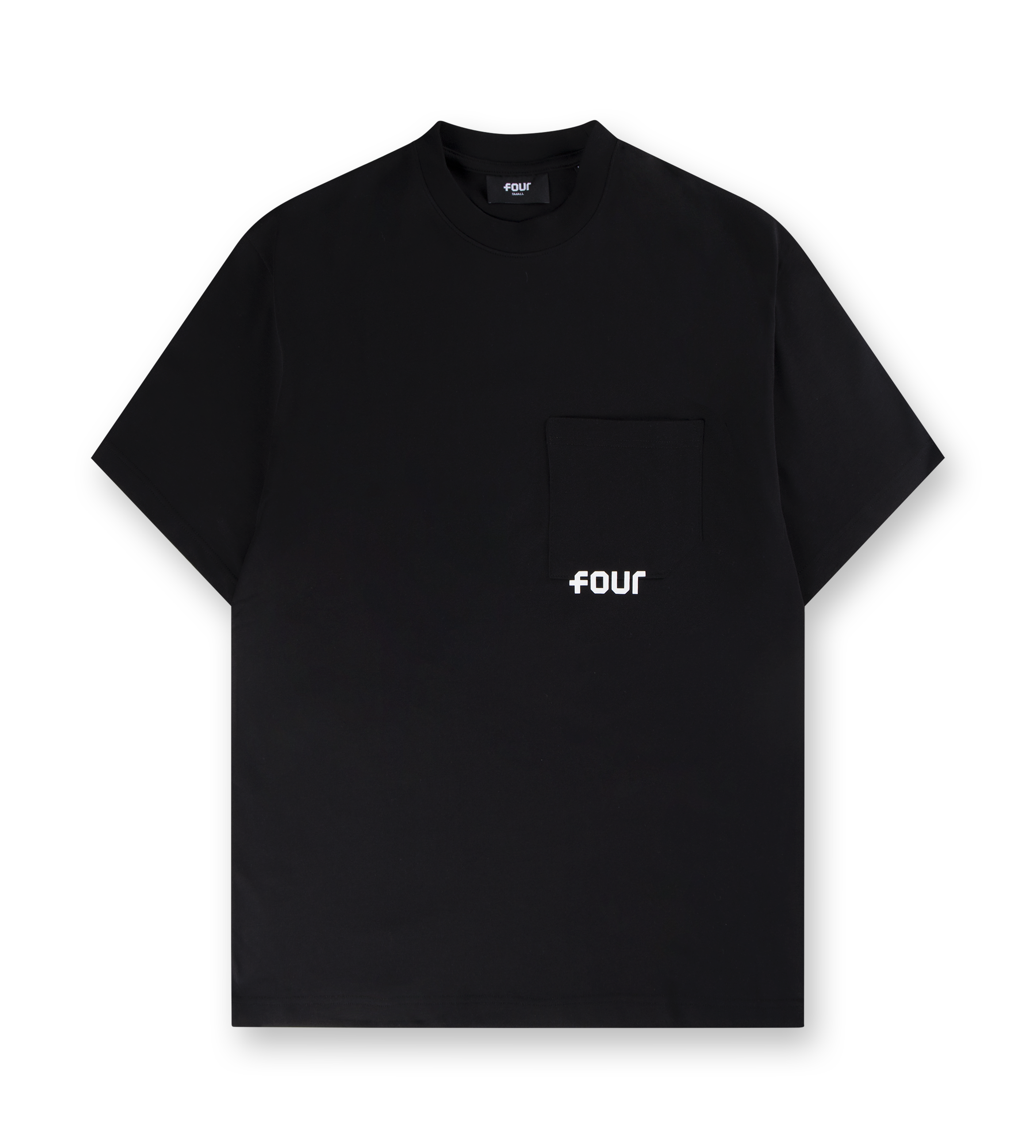 Logo Pocket Tee Jet Black