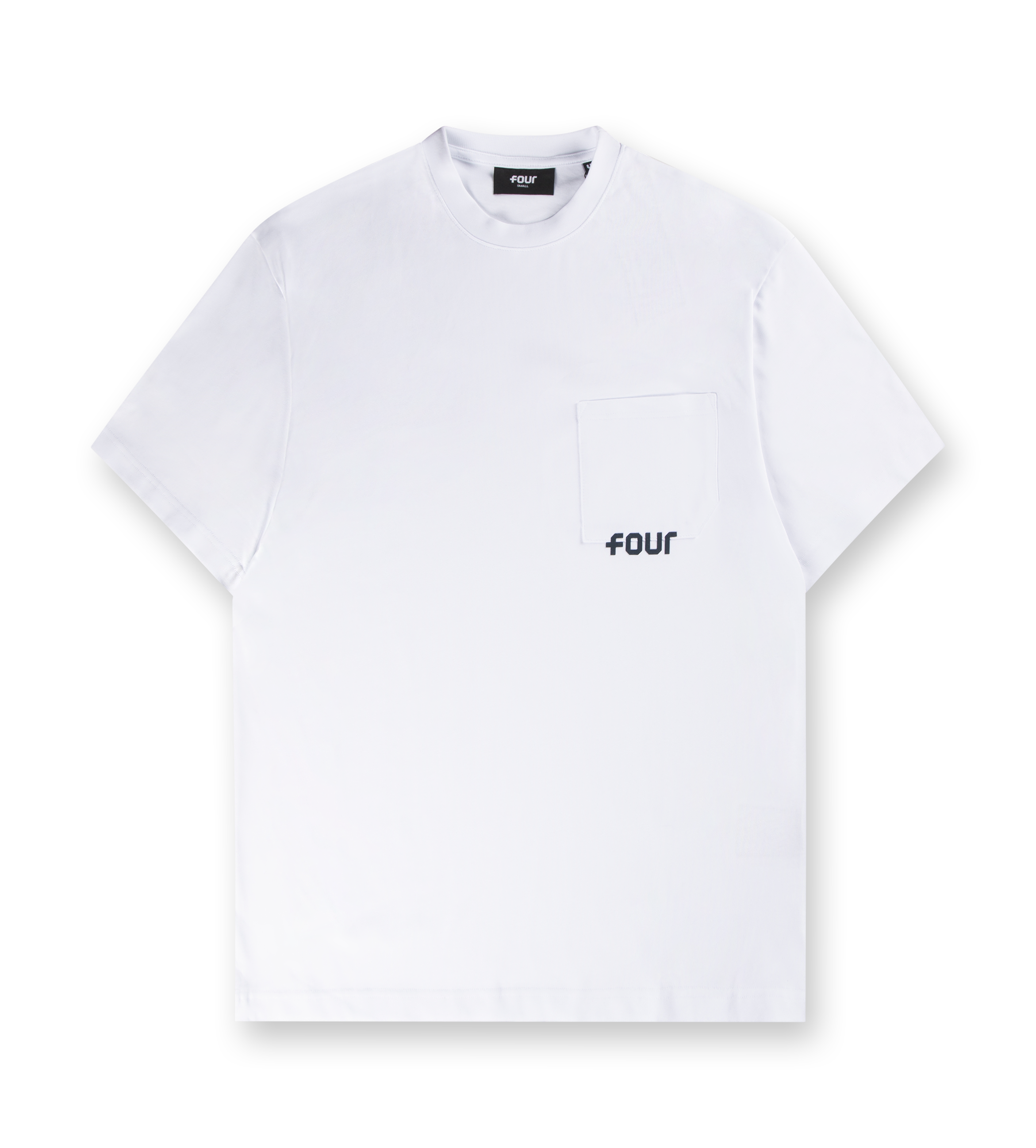 Logo Pocket Tee White