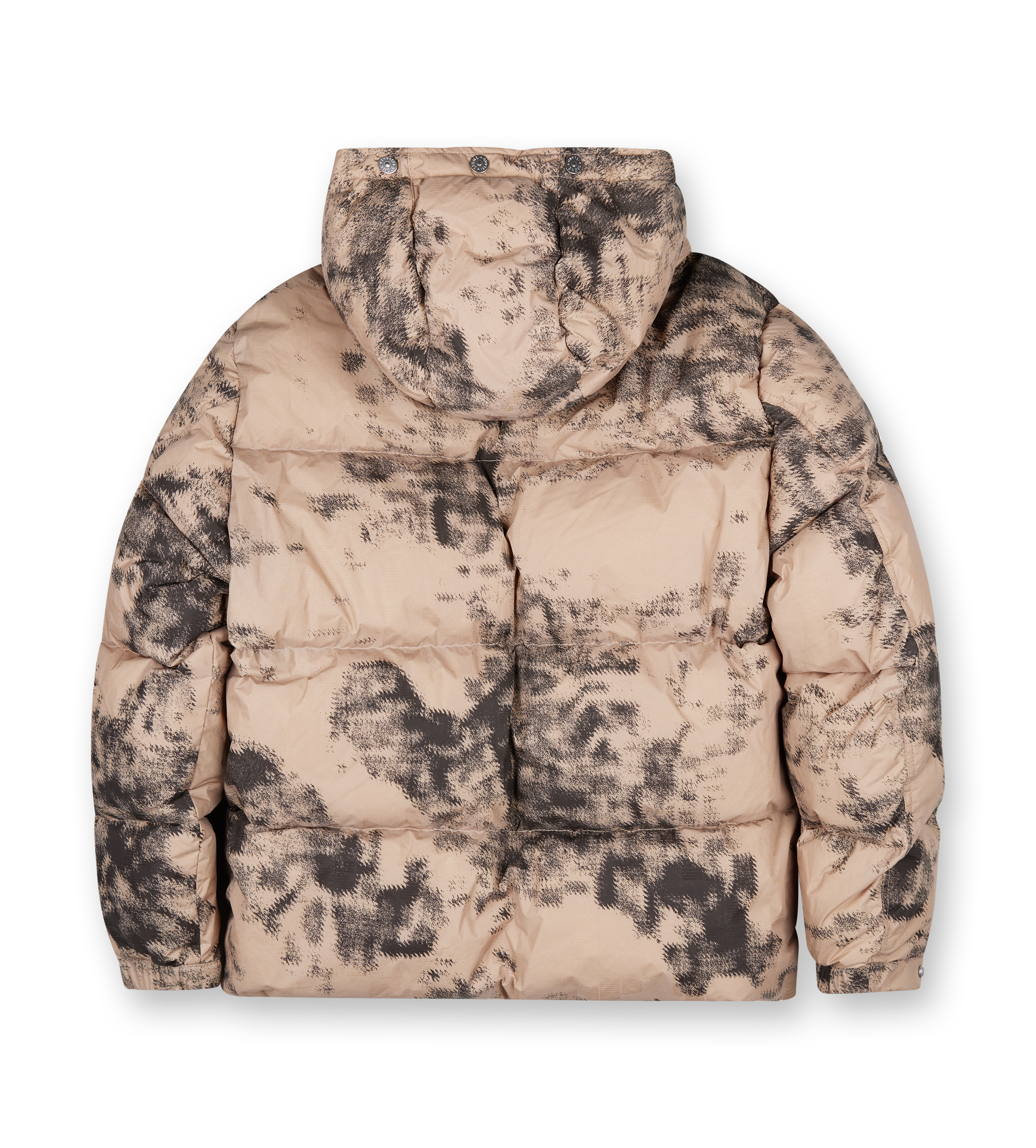 Earth Mapping Camo Down Jacket