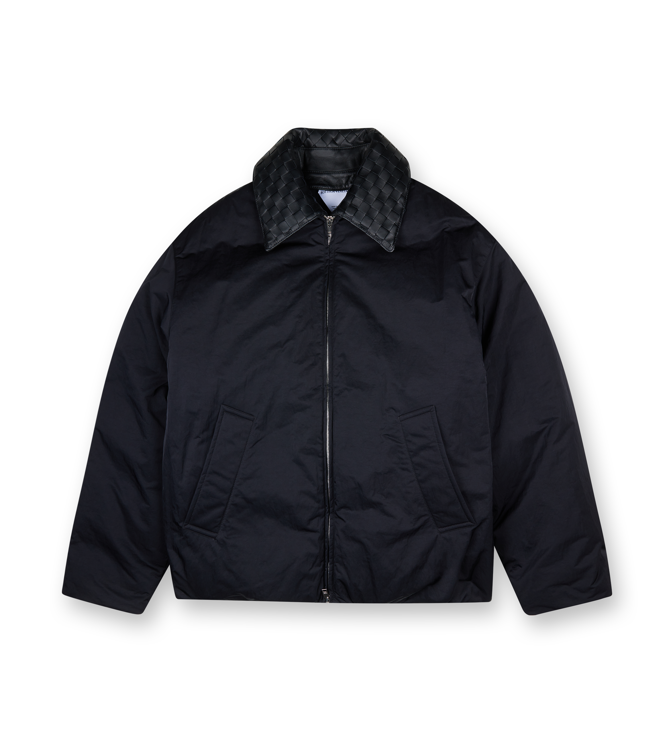 Tech Nylon Puffer Jacket Black