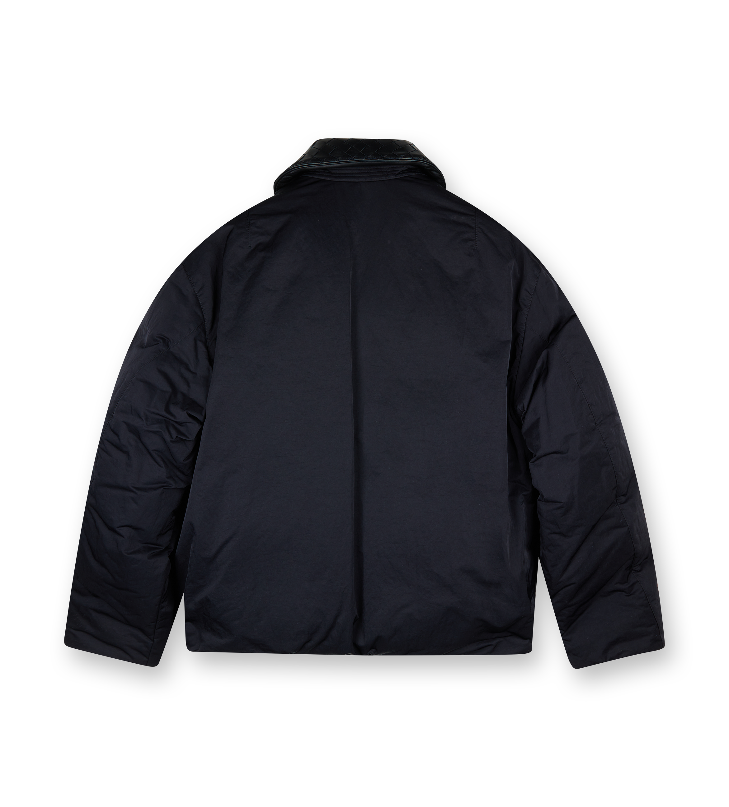 Tech Nylon Puffer Jacket Black