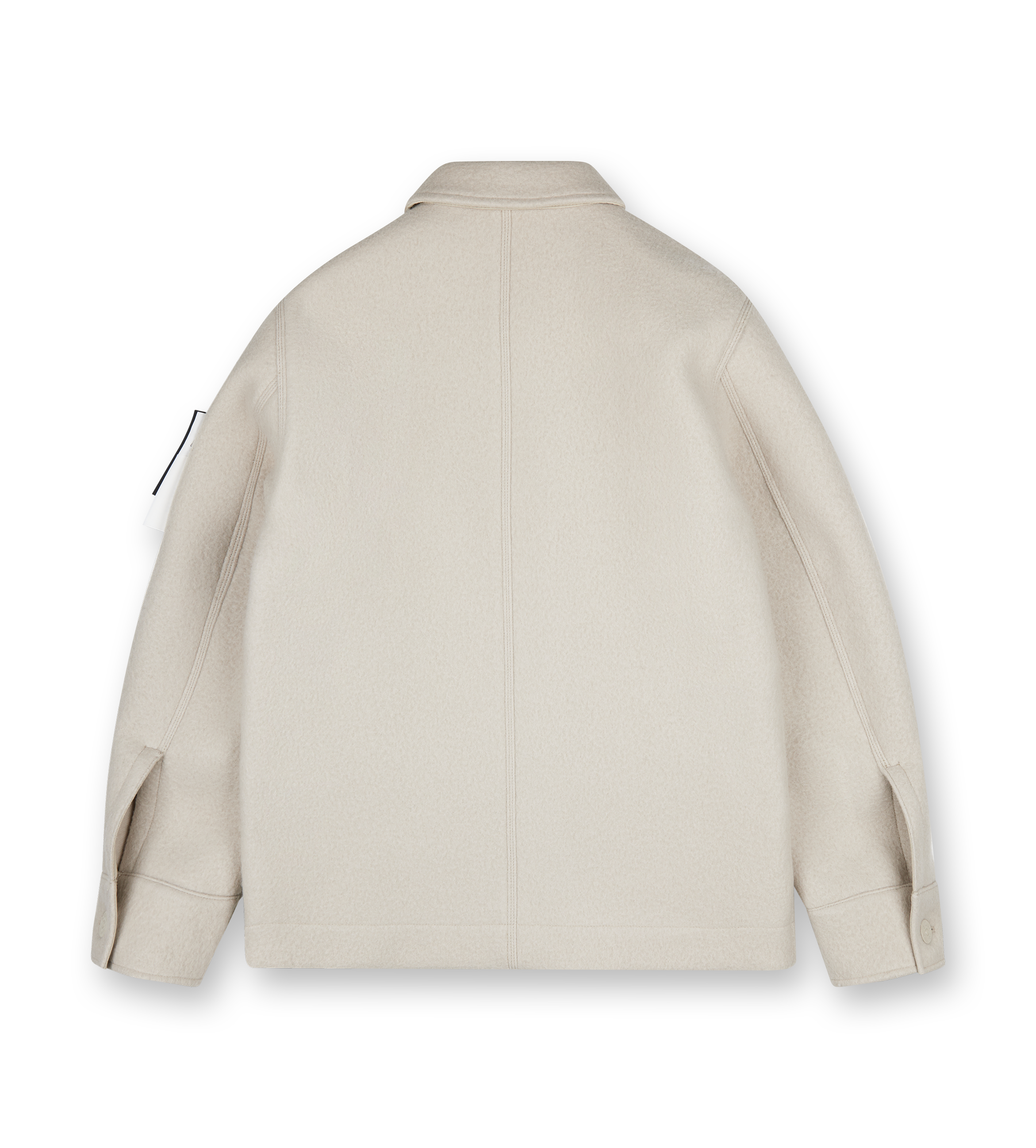 Heavy Melton Ghost Jacket Sand