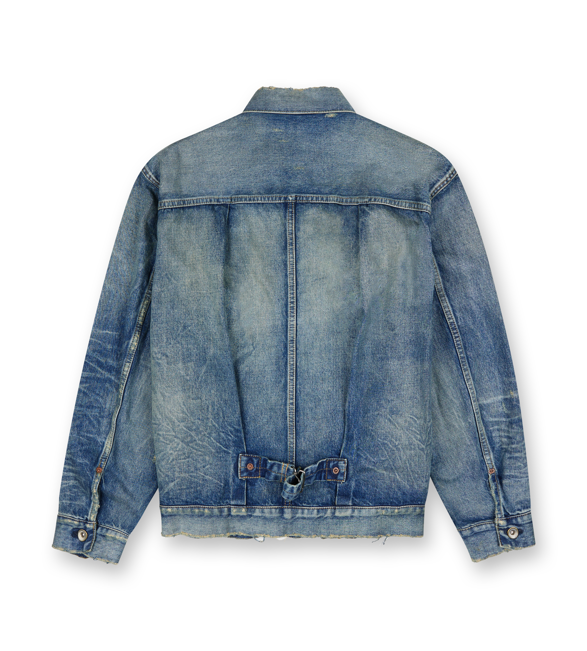 Denim Blouson Blue