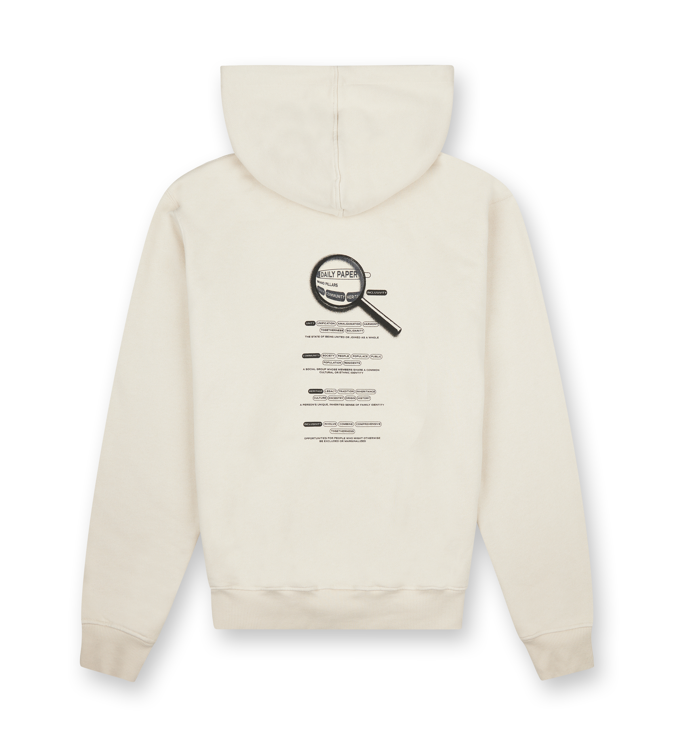 Search Hoodie Pelican Beige