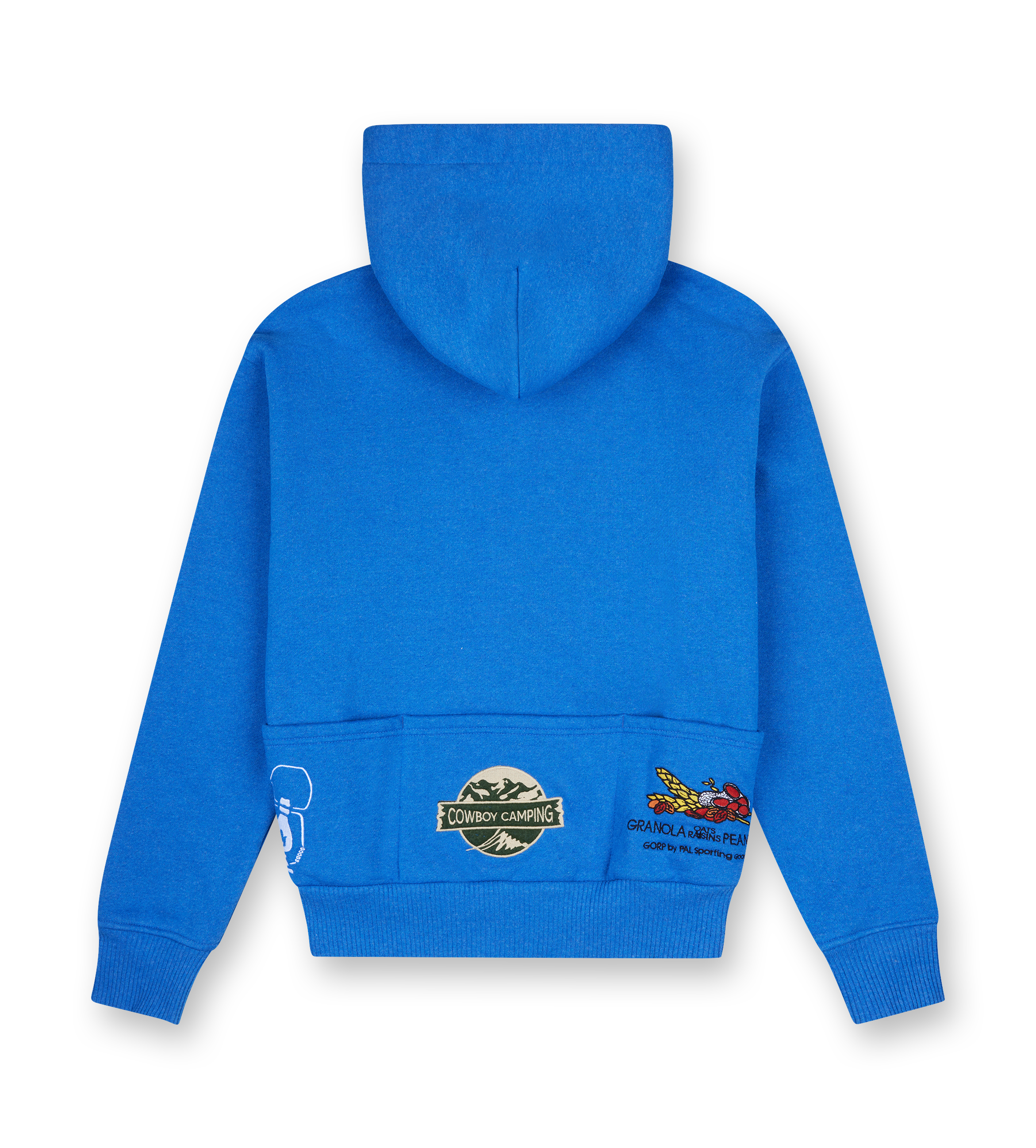 Fast Packing Multi Pocket Zip Hoodie Deep Blue