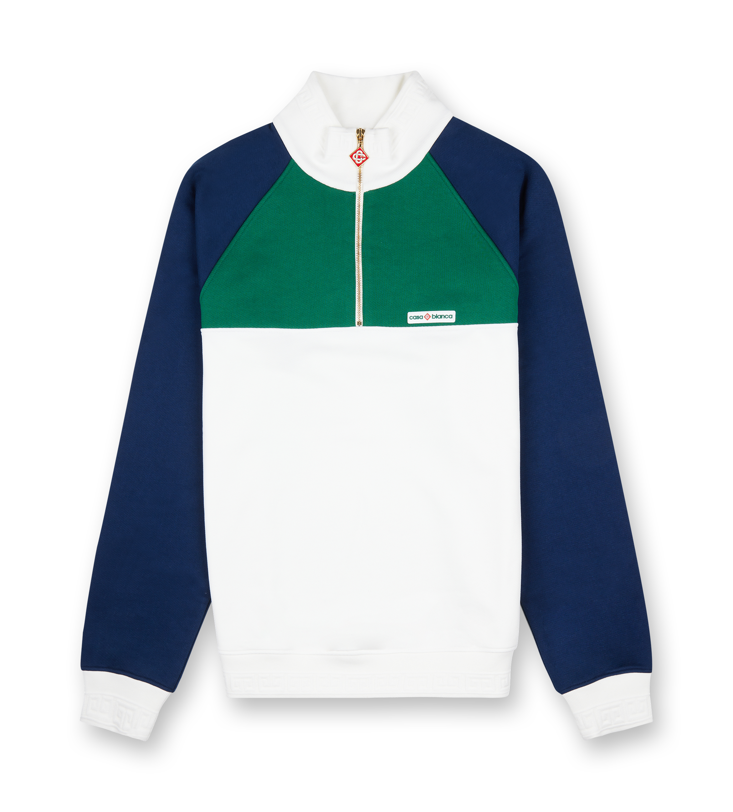 Half Zip Colorblock Sweatshirt