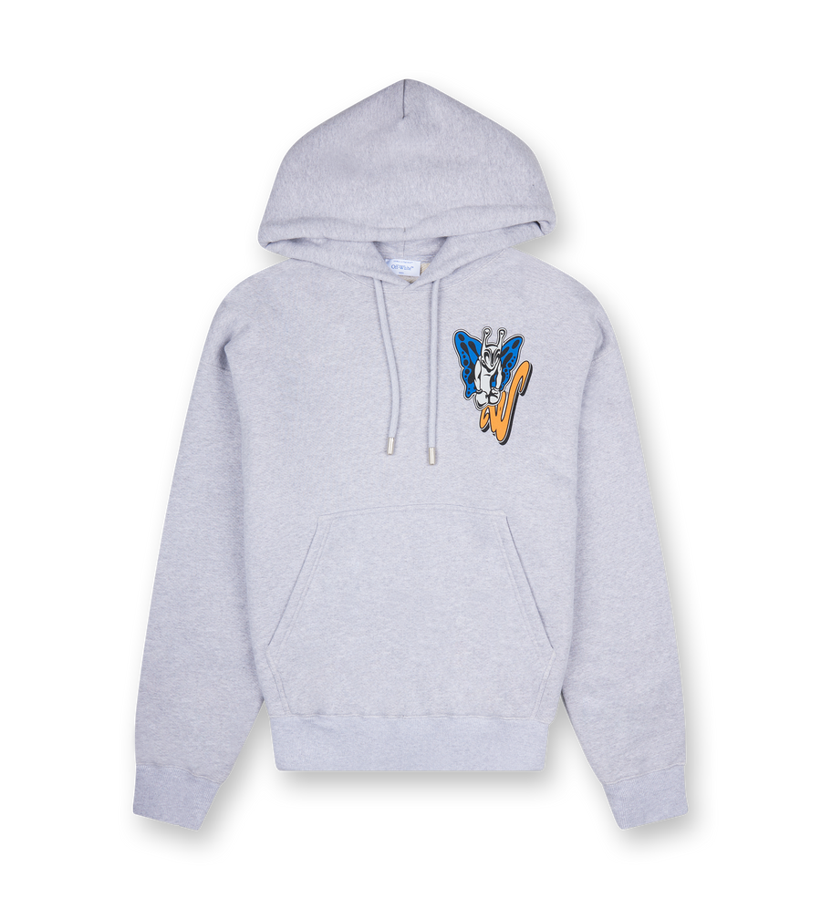 Gang Skate Hoodie Light Grey