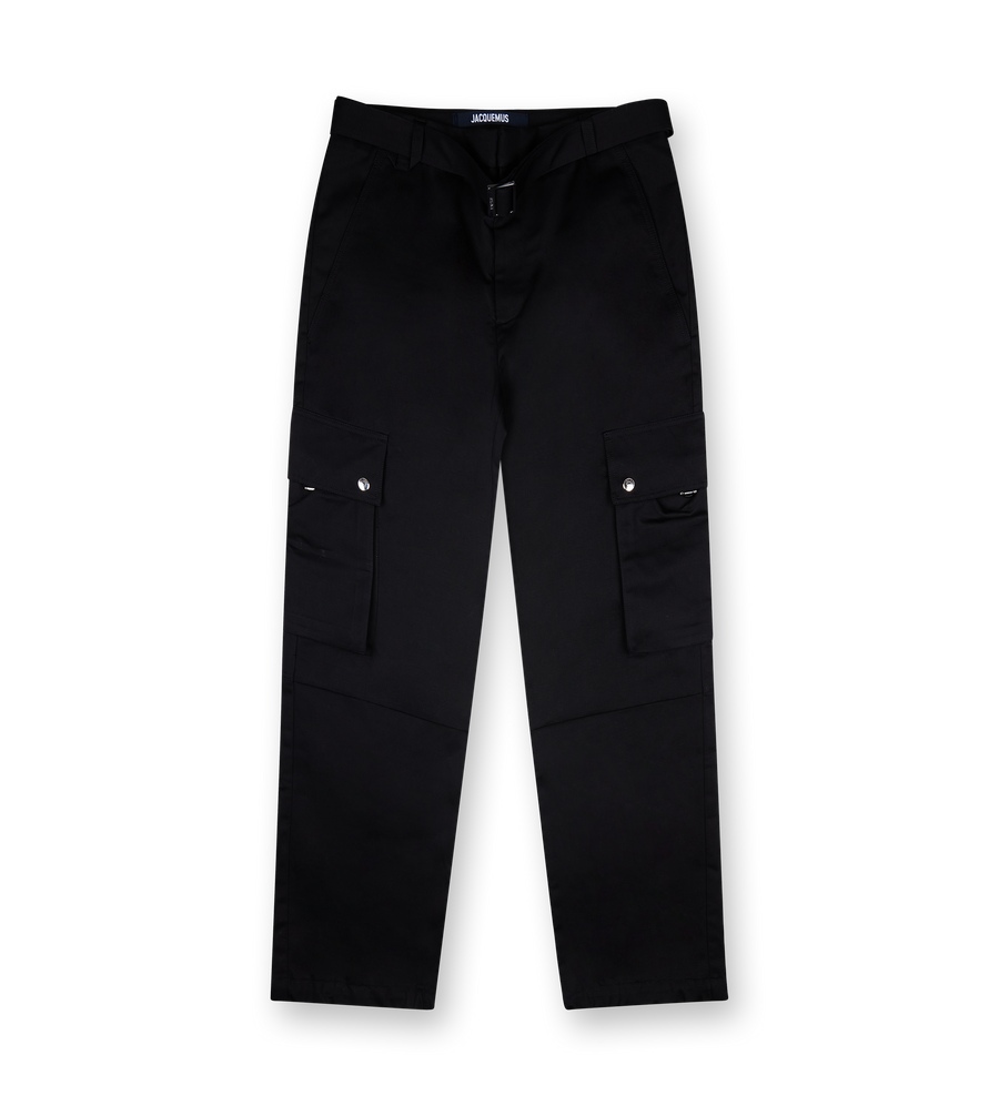 Loose Fit Cargopant Black