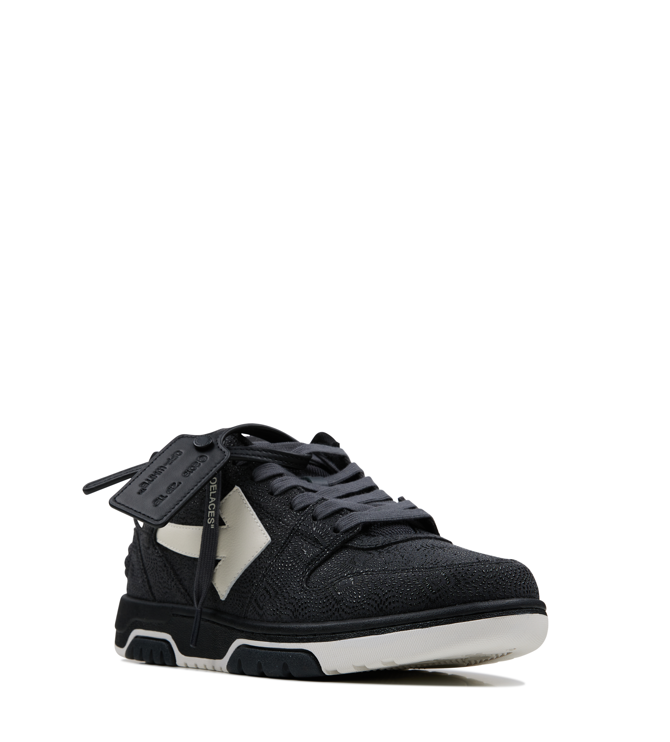 Out Of Office Lace-Up Sneakers Black