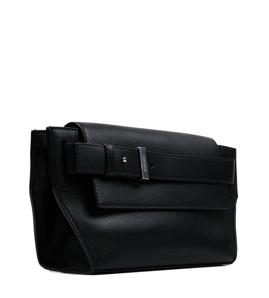 The Capri Messenger Bag Black