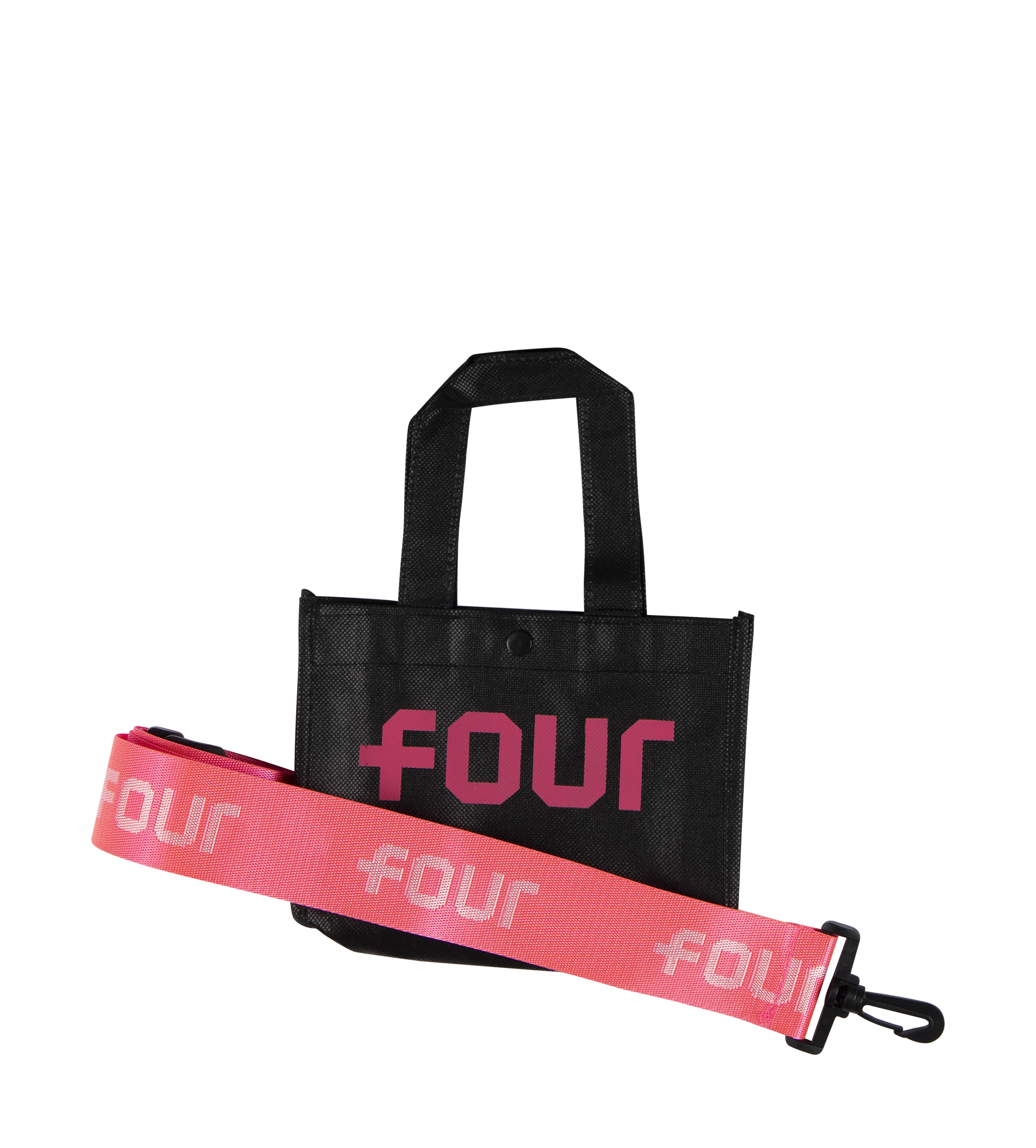 FOUR Logo Strap Neon Pink