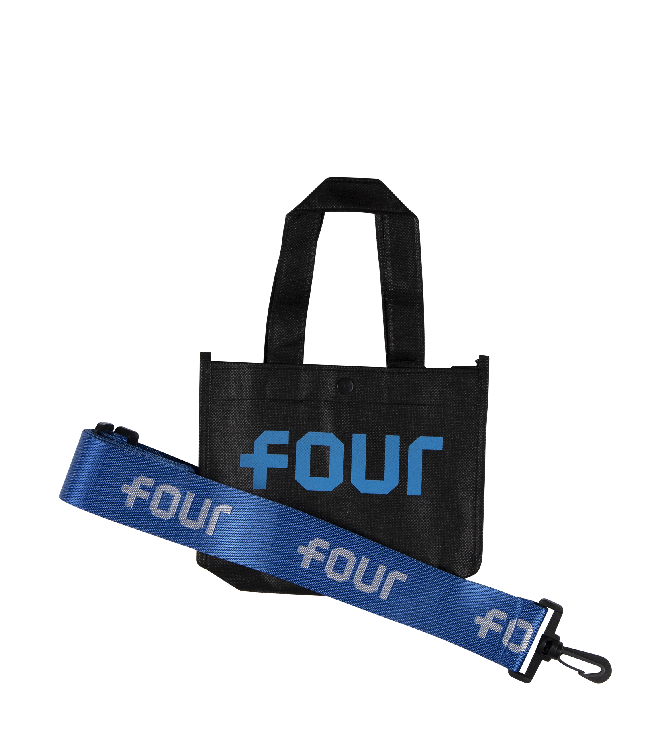 FOUR Logo Strap Blue