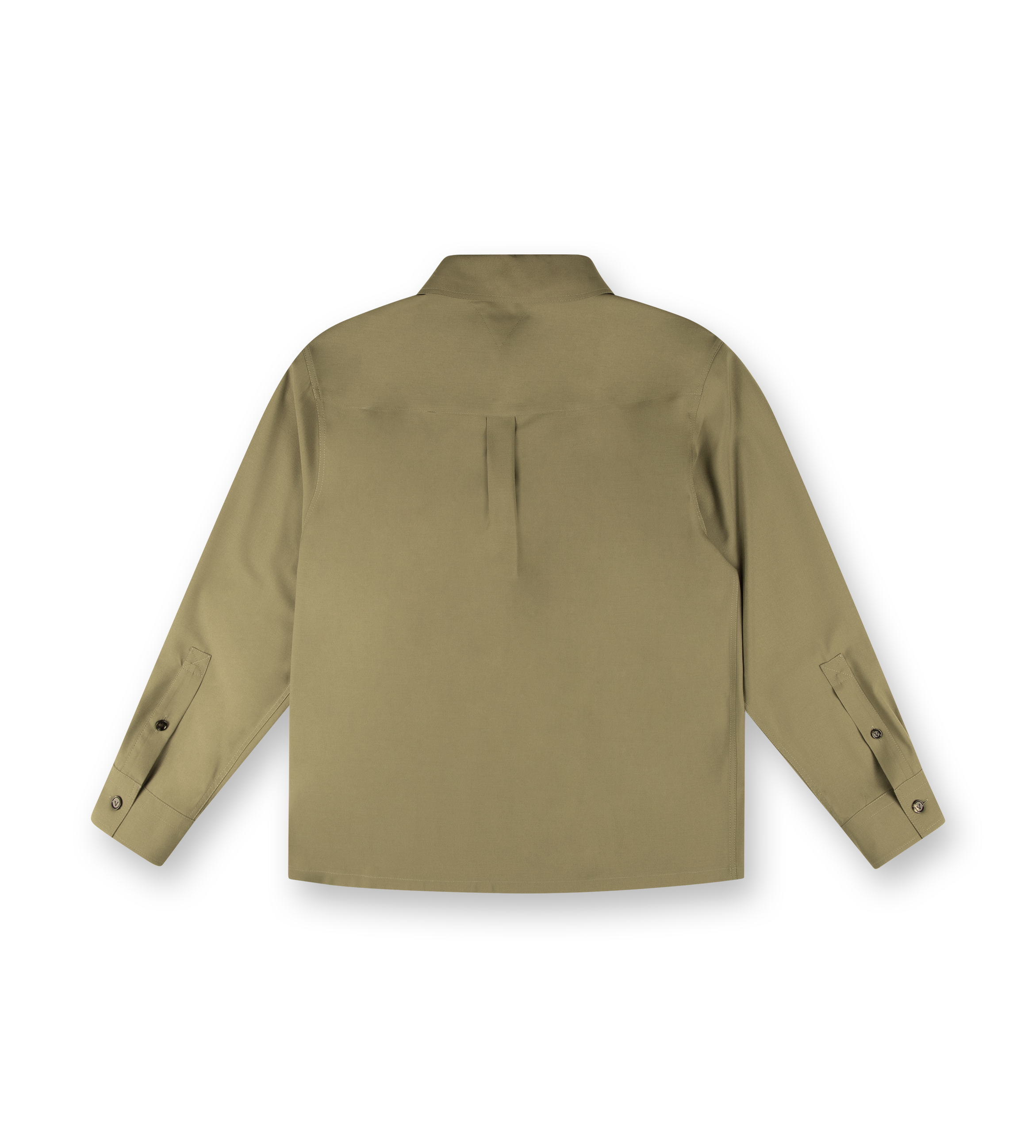 Half Zip-Up Shirt Algae