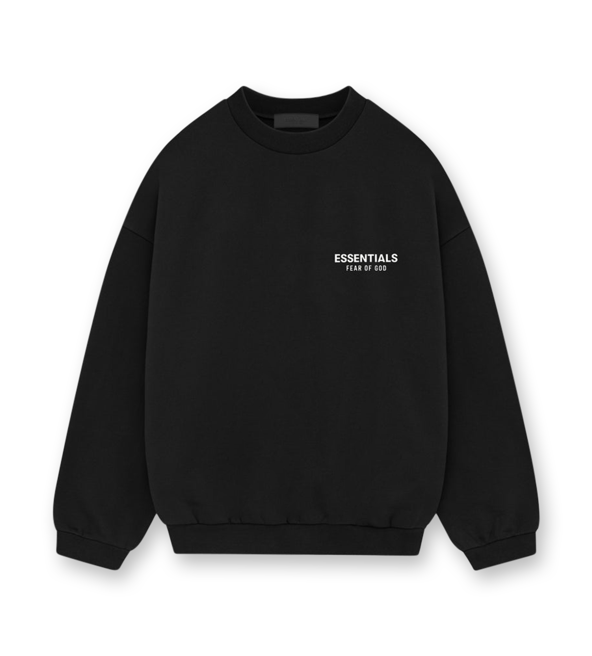 Fleece Crewneck Black