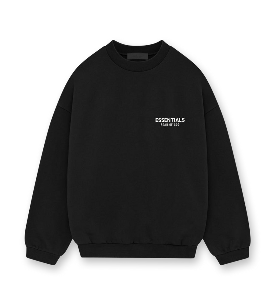 Fleece Crewneck Black