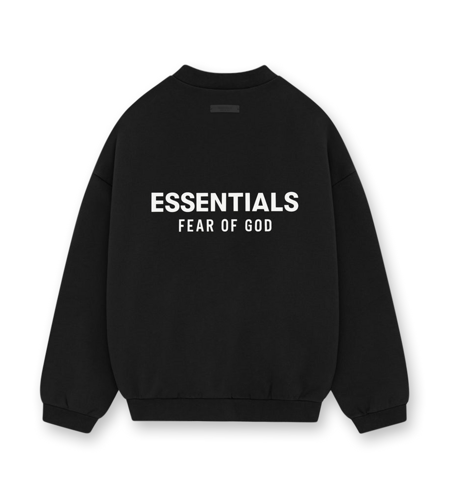 Fleece Crewneck Black