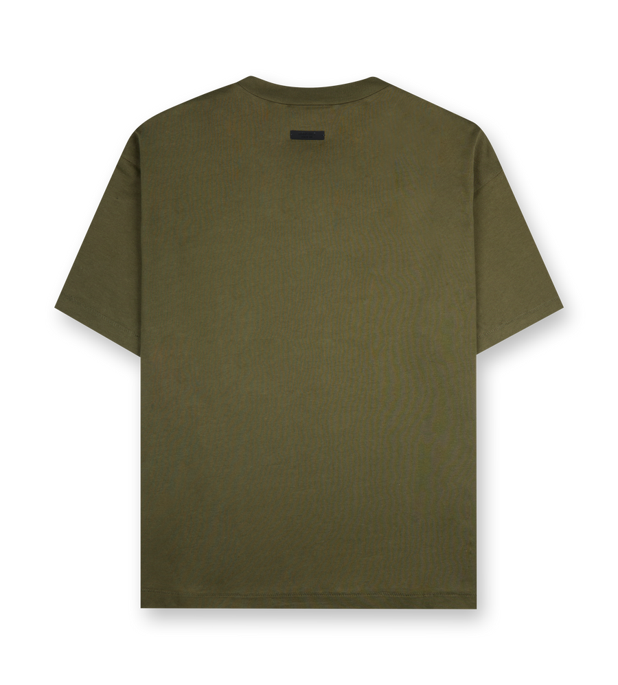 Jersey Crewneck Tee Military