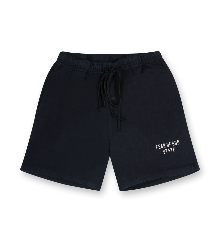 Fleece Soccer Short Black