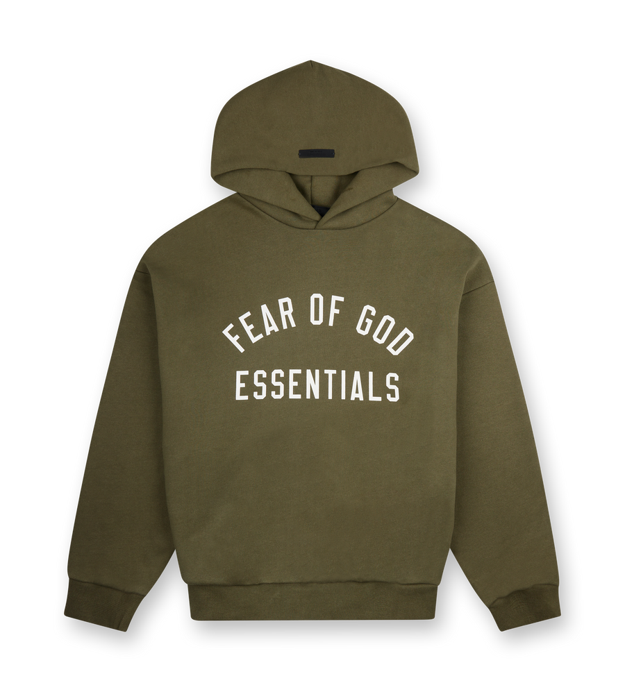 Fleece Hoodie Military