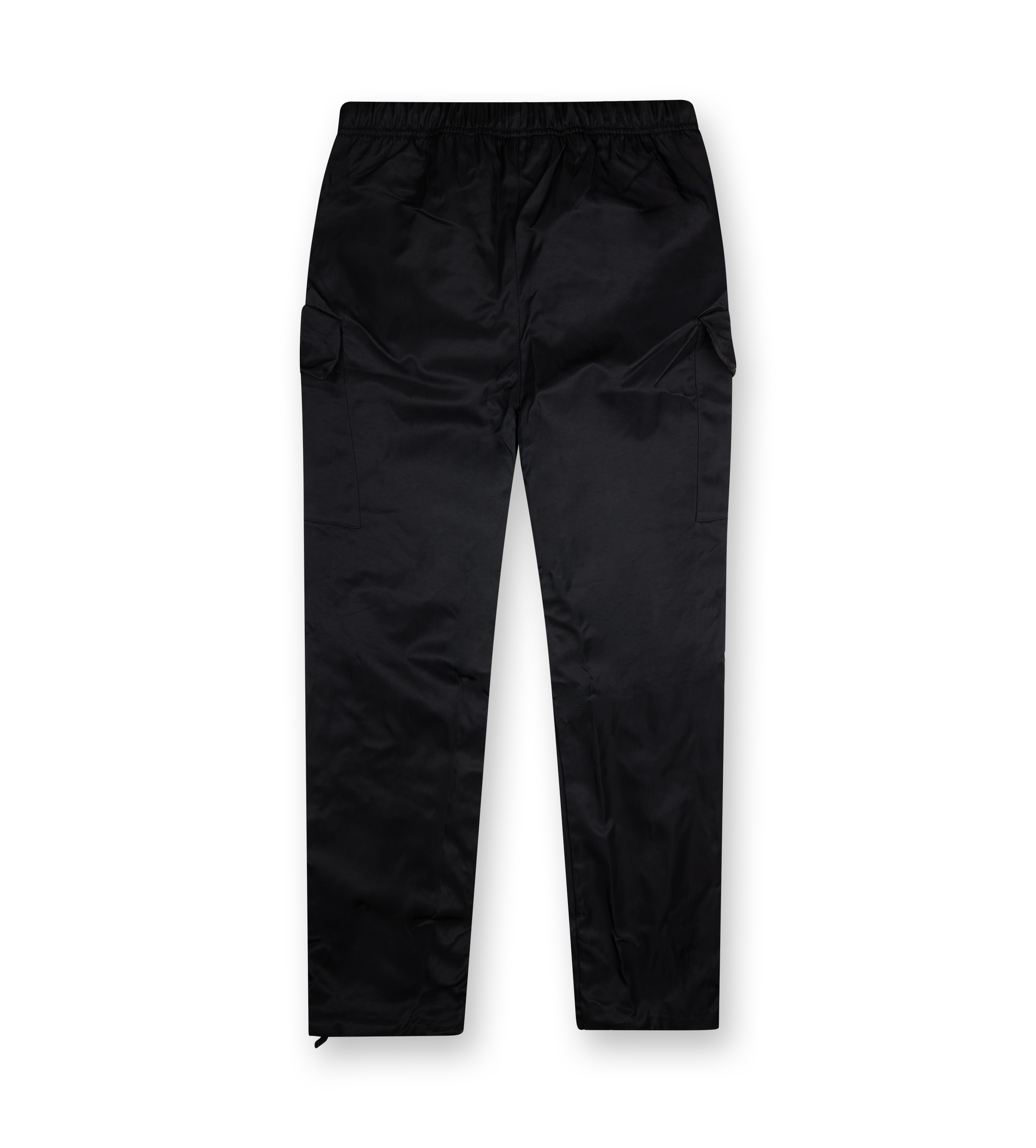 Textured Nylon Field Pants Black