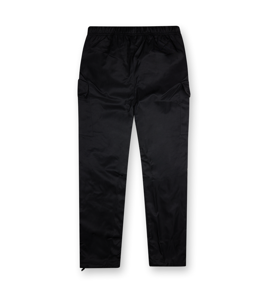 Textured Nylon Field Pants Black