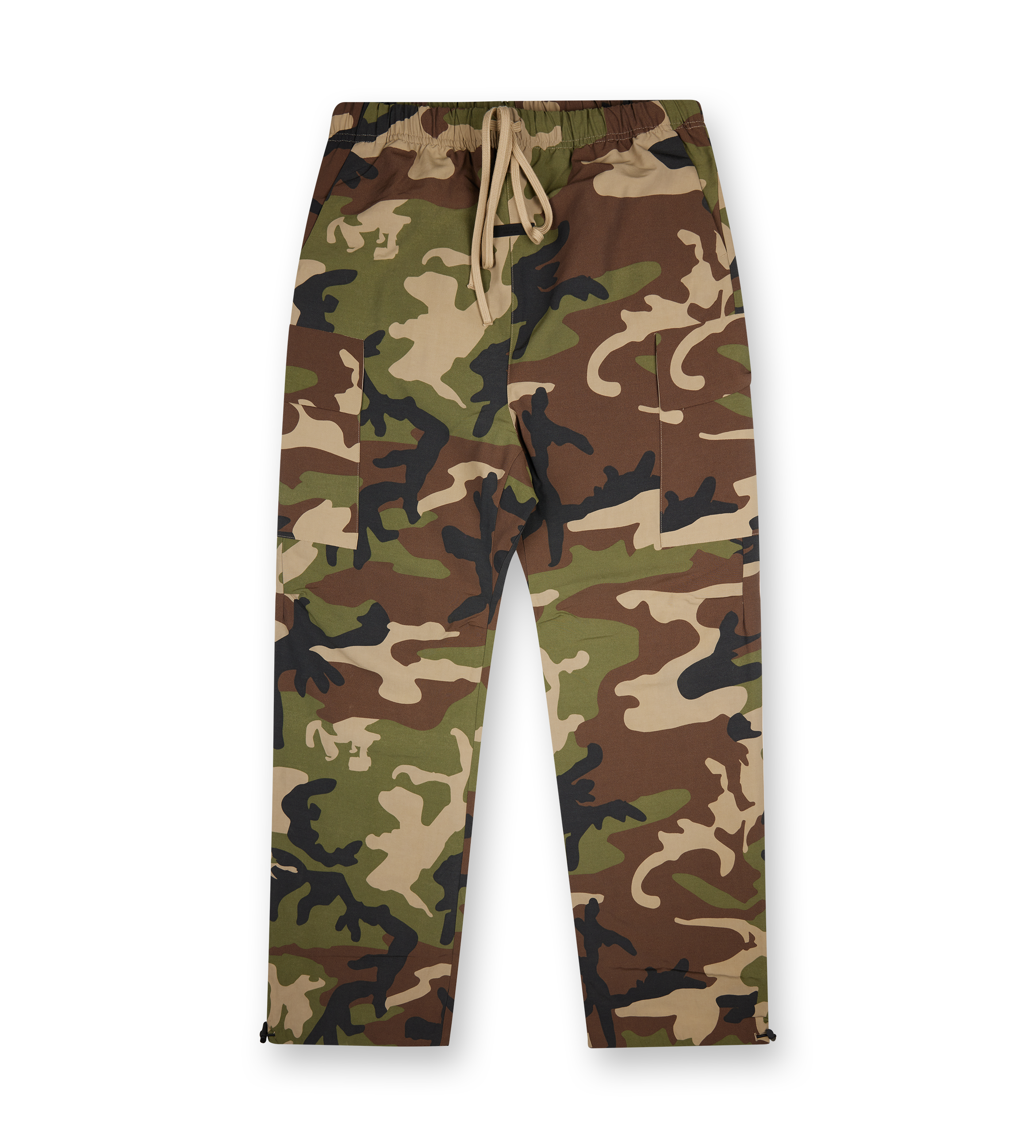 Wide Leg Trousers Camo