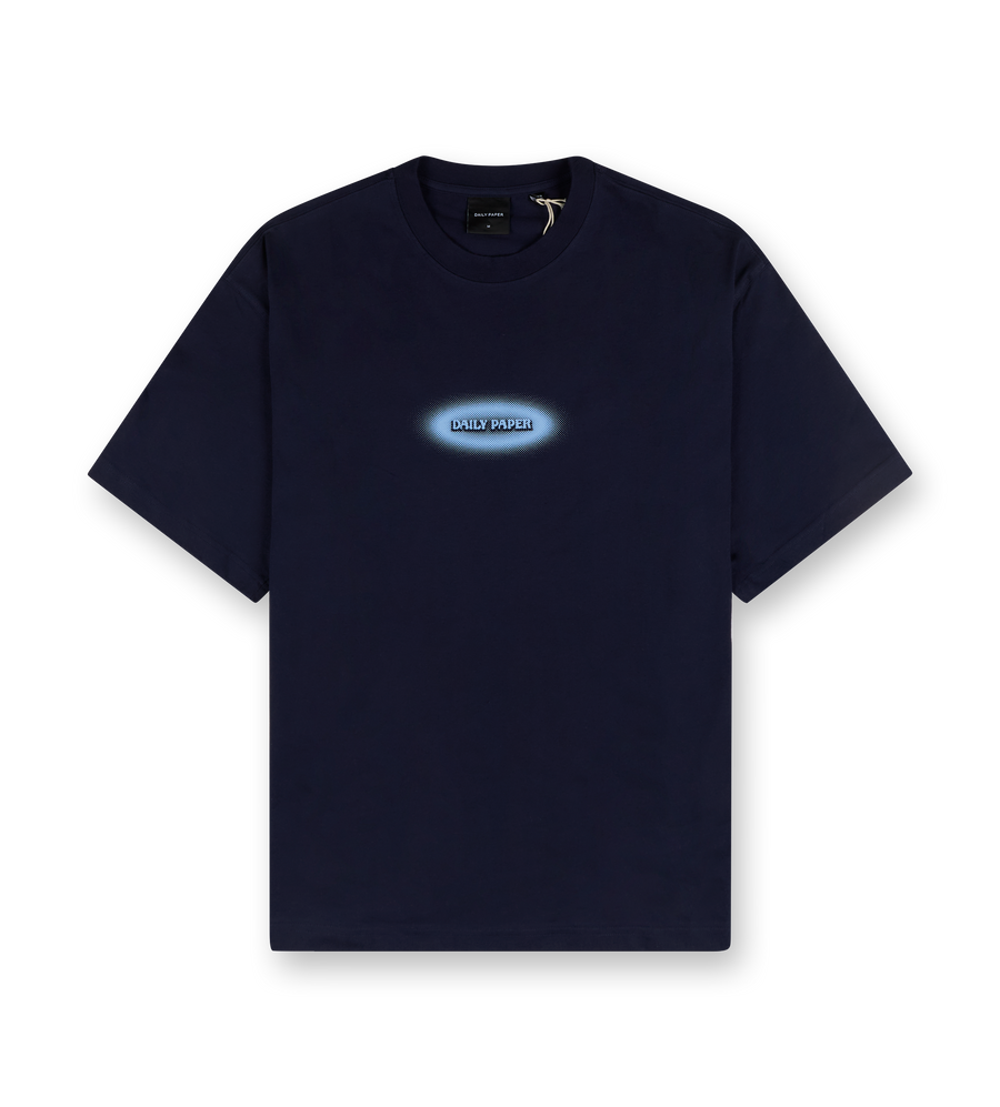 Dotted Logo T-shirt Martime Blue