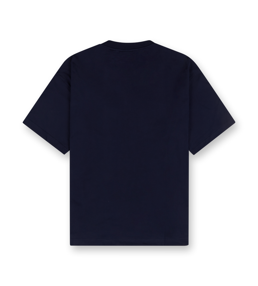 Dotted Logo T-shirt Martime Blue