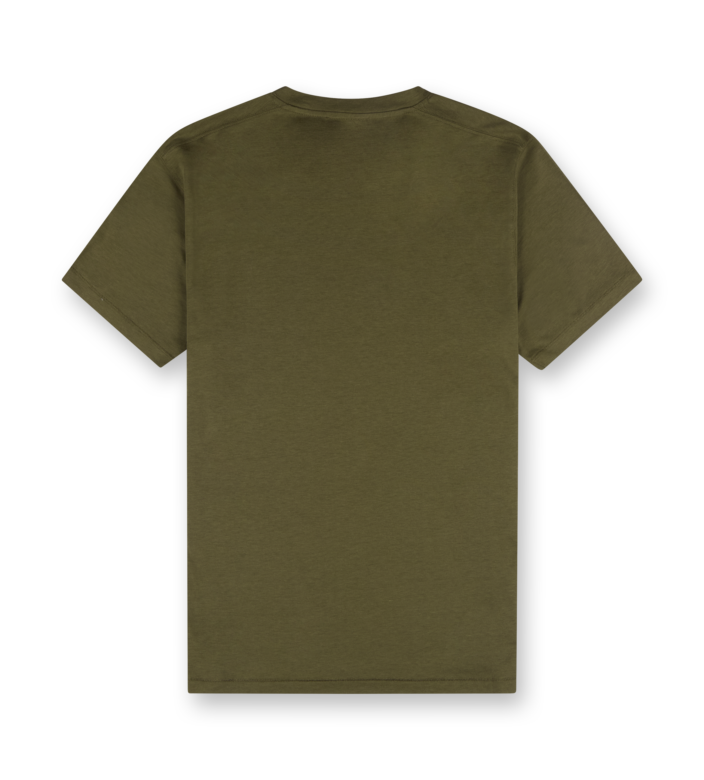 Crewneck T-shirt Olive Green