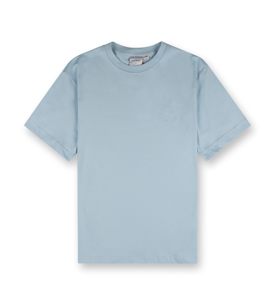 Orbit Emb T-shirt Subdued Blue