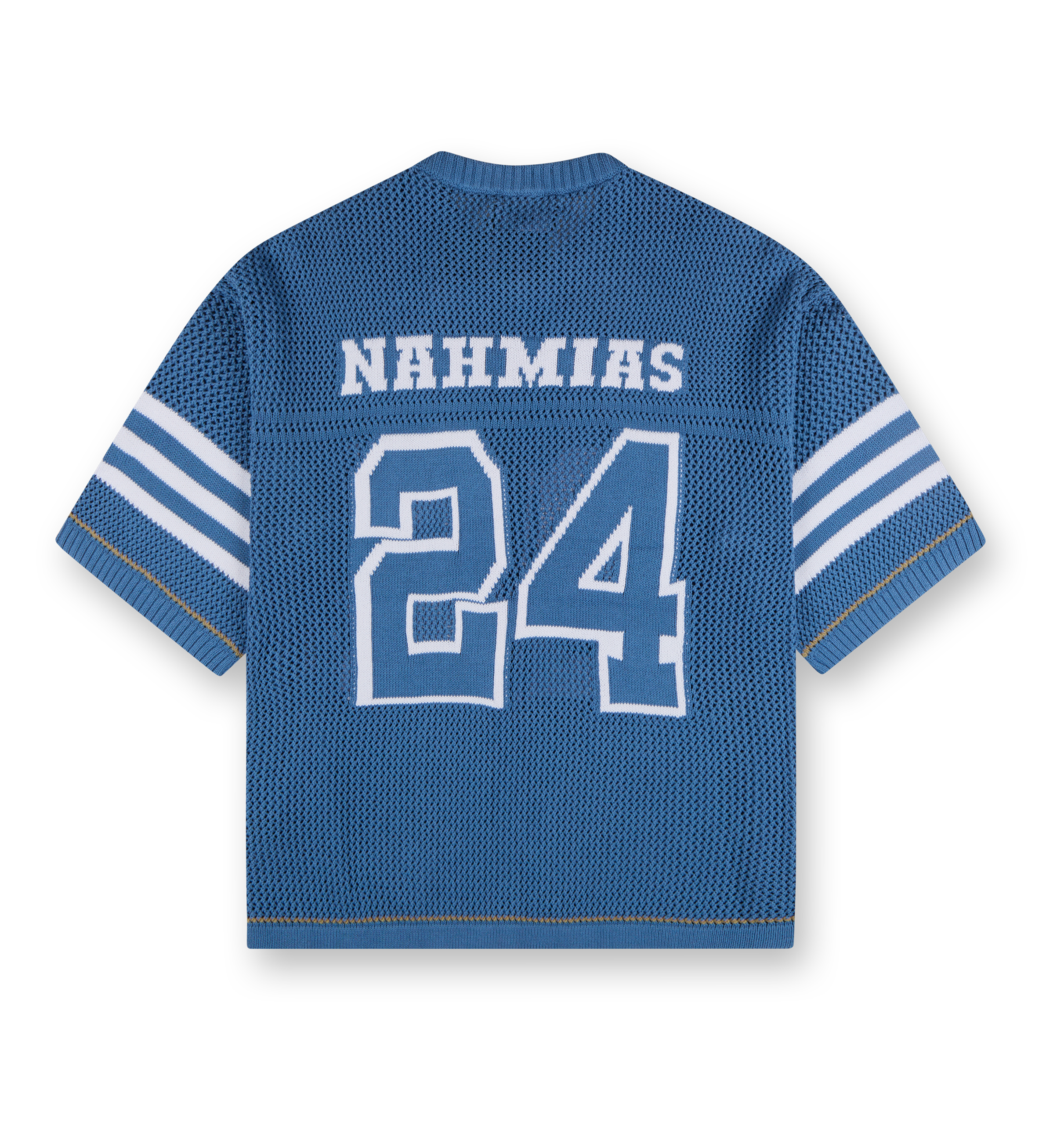 Knit 24 Football Shirt Blue