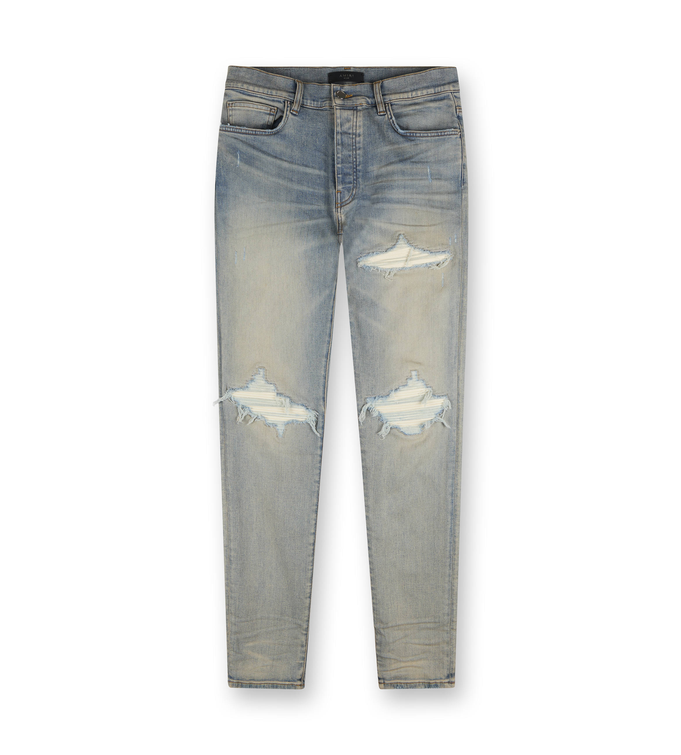 MX1 Ultra Suede Distressed Jeans Antique Indigo